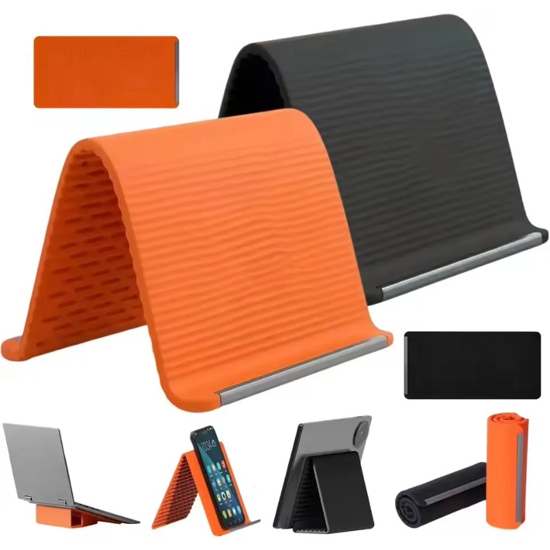 Desk Phone Stand - Elastyczny, składany silikonowy uchwyt na telefon,