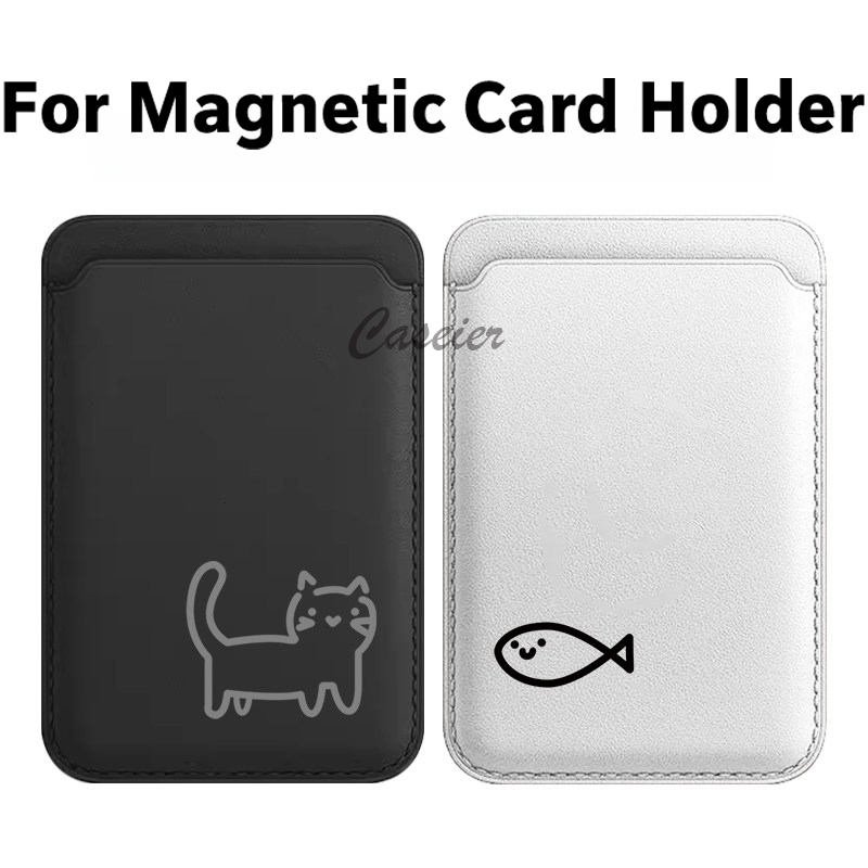 Phone Accessories Android - Portfel magnetyczny ze skóry z wzorem