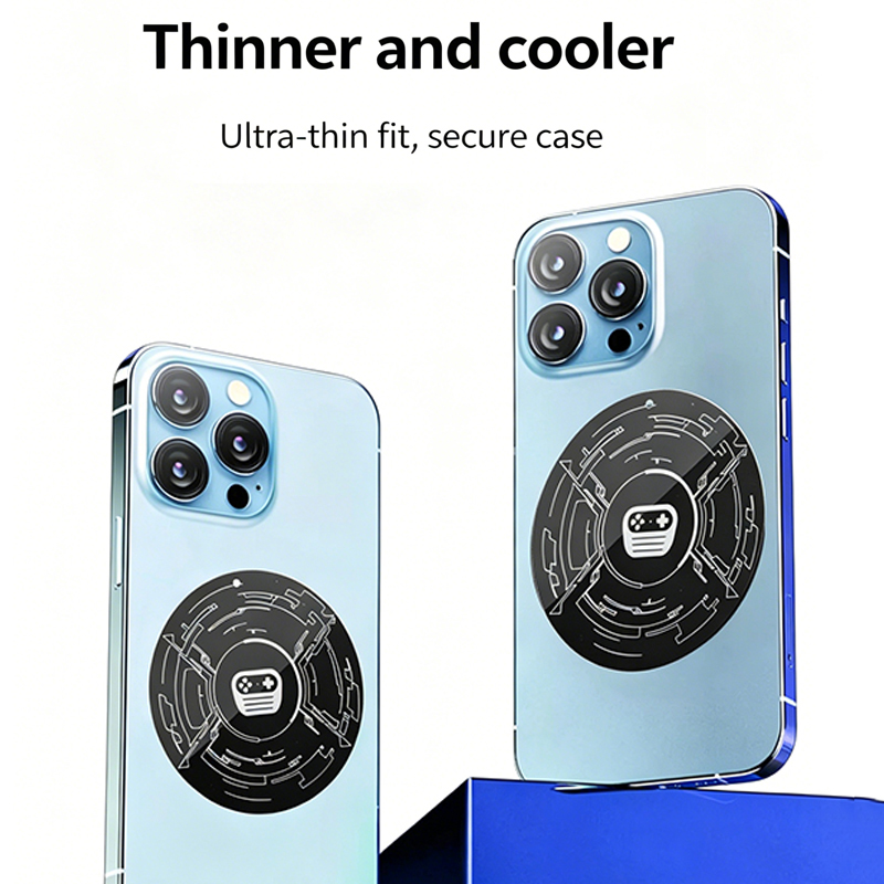 Phone Accessories Android - Ultracienka żelazna naklejka pierścieniowa, magnetyczny dodatek
