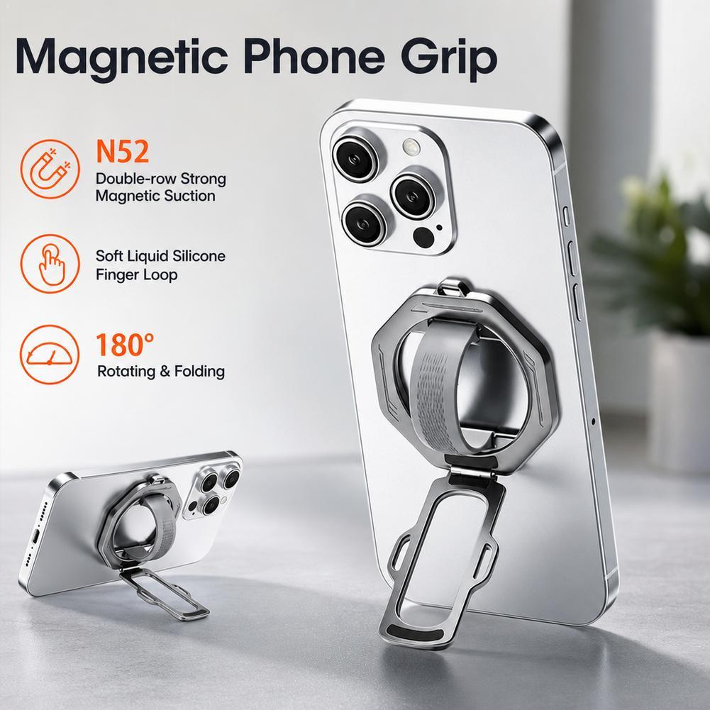 Desk Phone Stand - Magnetyczny uchwyt na telefon z pierścieniem