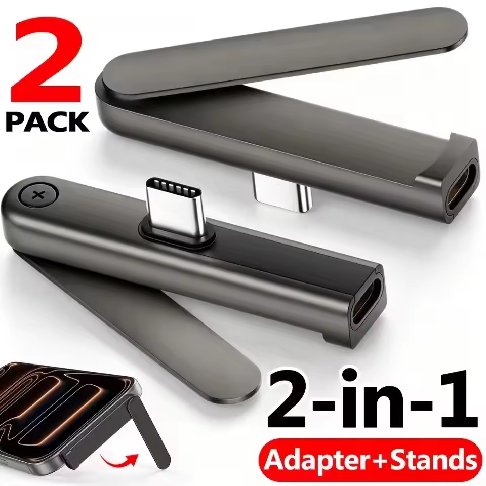 Desk Phone Stand - 2/1 SZT. Przenośny adapter USB-C na