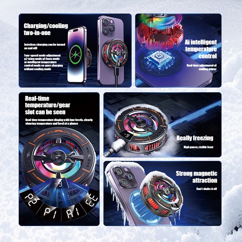 Magnetyczny chłodzik do telefo – Phone Accessories Android recenzja i cena