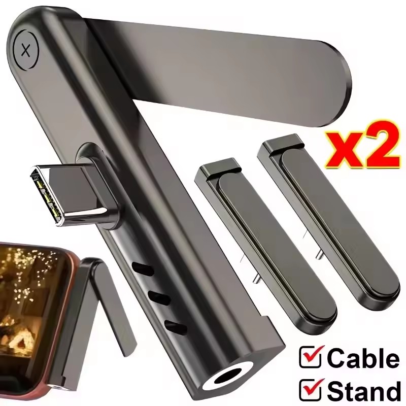 2/1 SZT. Przenośny Adapter USB – Desk Phone Stand recenzja i cena