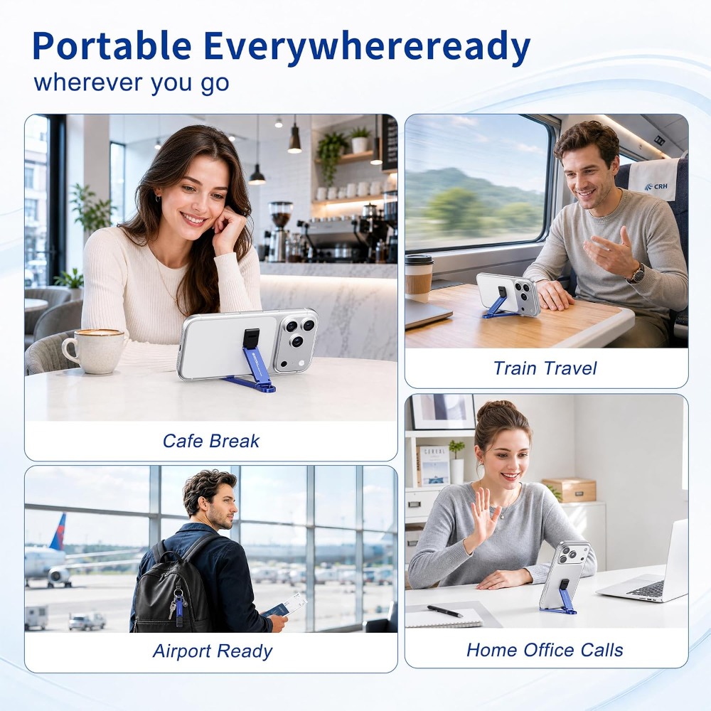 2 szt. składanych stojaków na  – Phone Accessories For Travel recenzja i cena